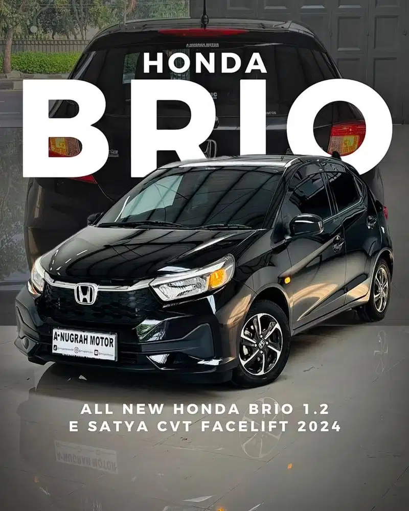 KILOMETER 7.000 !! Honda New BRIO E MATIC 2024 || ANM