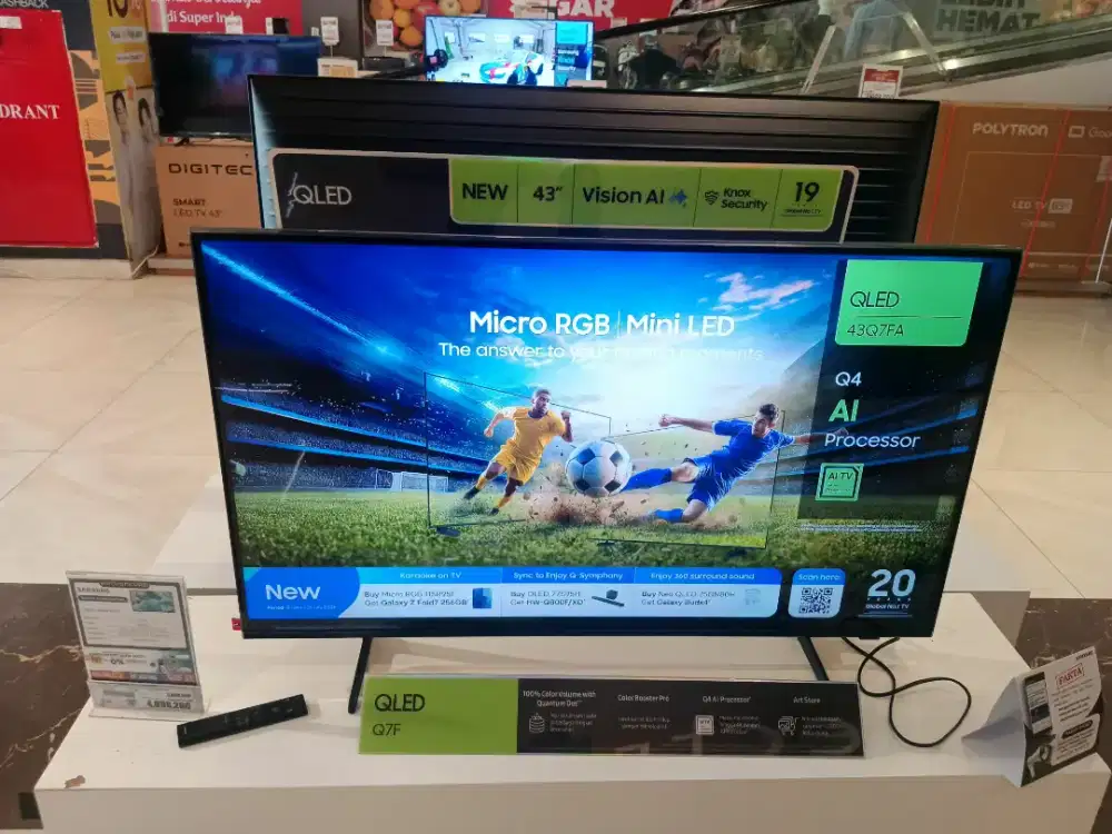 QLED TV SAMSUNG 43Q7FA
