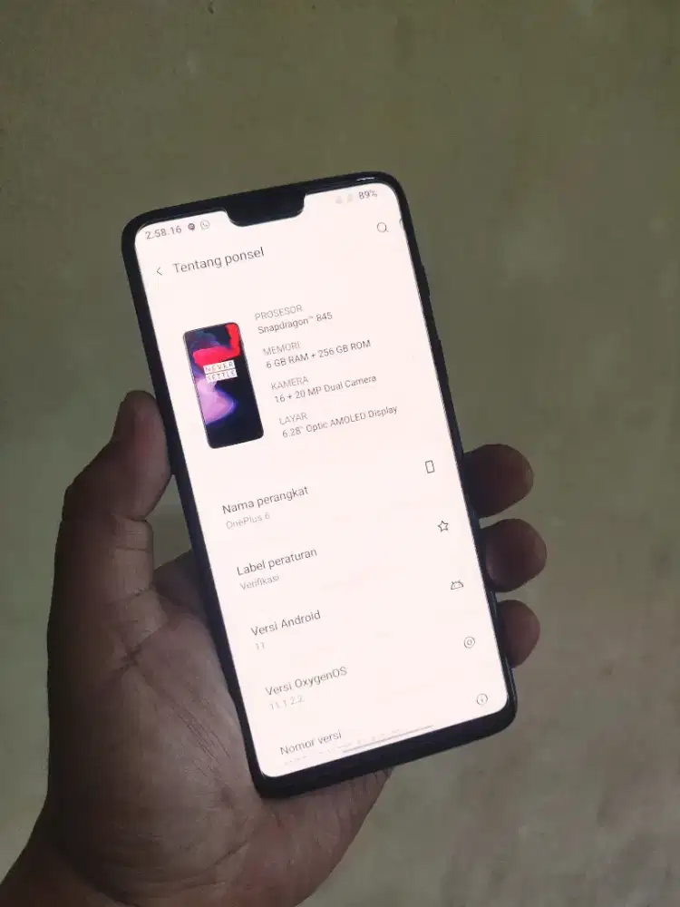 one plus 6 6/256