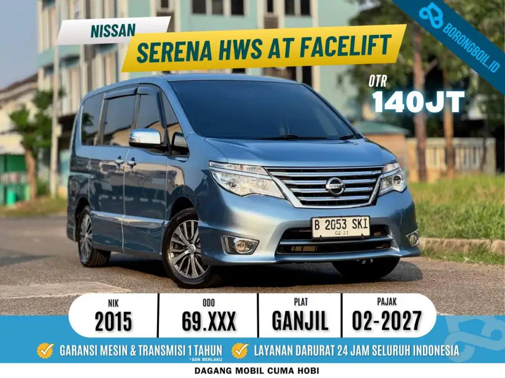 Nissan Serena 2.0 Hws 2015 LOW KM