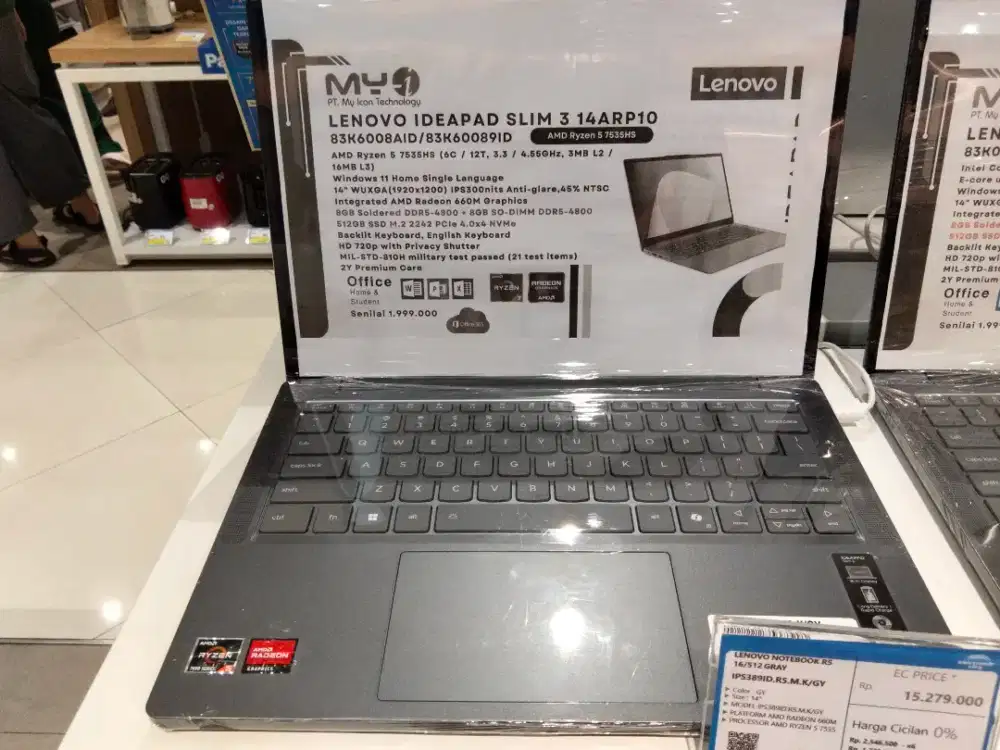 LENOVO NOTEBOOK R5 16/512