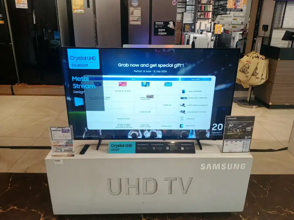 TV SAMSUNG 55 CRYSTAL UHD