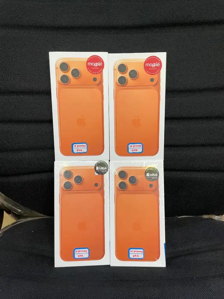 IPhone 17 Promax 256 new iBox segel