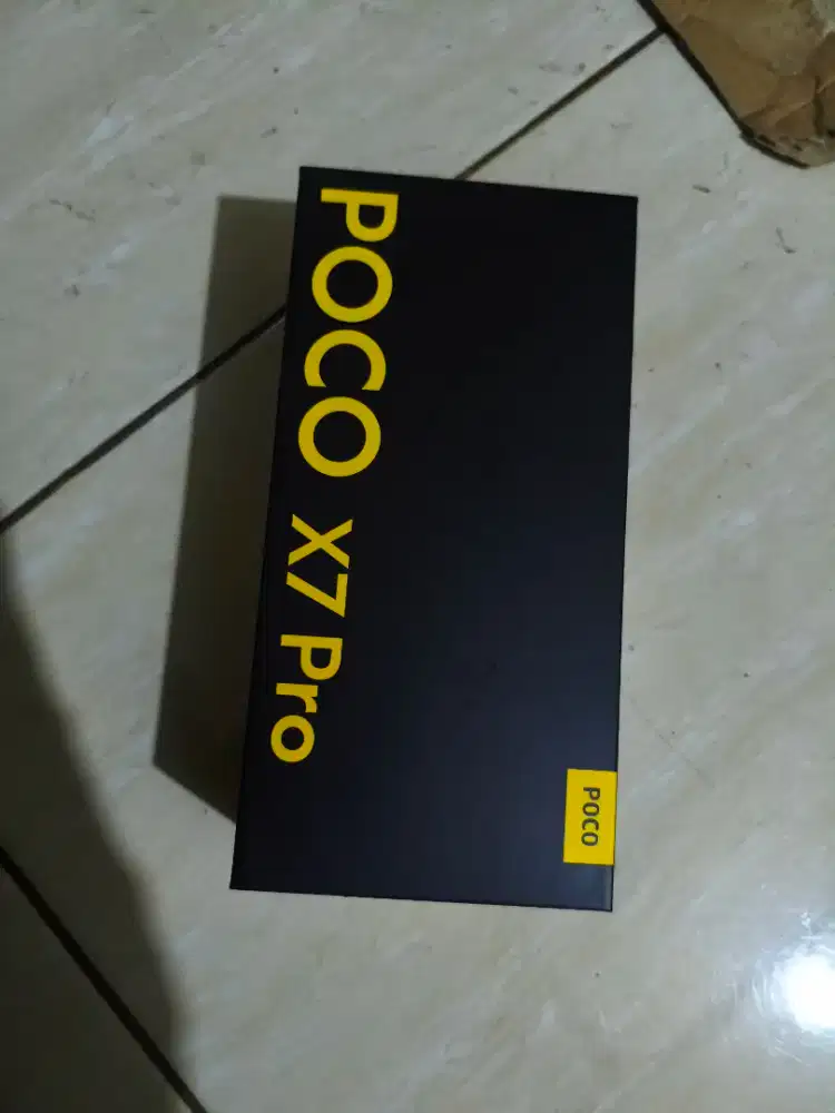 Poco X7 PRO 5G Hitam 12GB/512GB