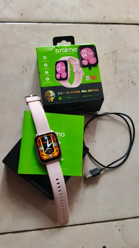 Jam Tangan atau smart wach merk oraimo