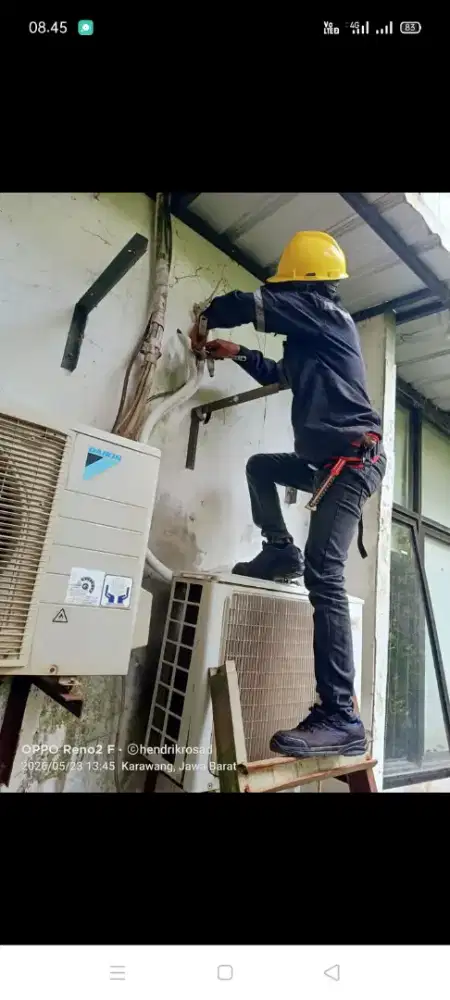 Jasa servis AC kulkas mesin cuci kompa air jasa