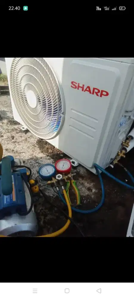 Jasa servis AC kulkas mesin cuci kompa air