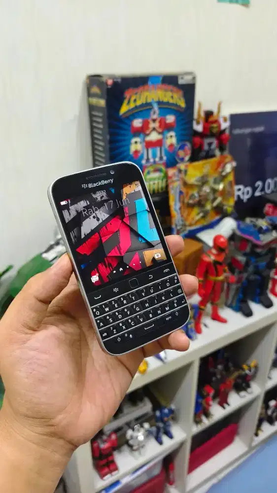 Blackberry Q20 Classic mulus banget Tag BB passport dallas Key 2