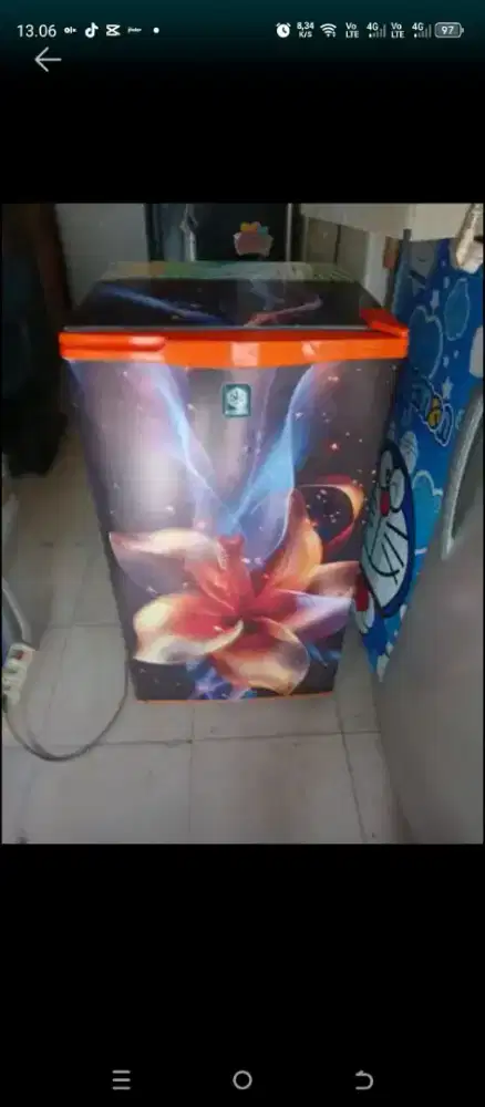 Kulkas bekas 1 pintu Mer UCIDA normal