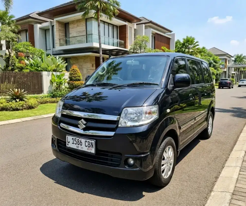 apv tipe gx manual hitam 2024 odo 20 rb an DP 35 JT bekas rasa baru