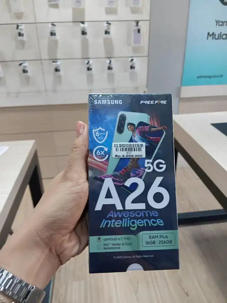 Ready samsung A26 5G 8/256 garansi resmi 1tahun atlantis dahsyat