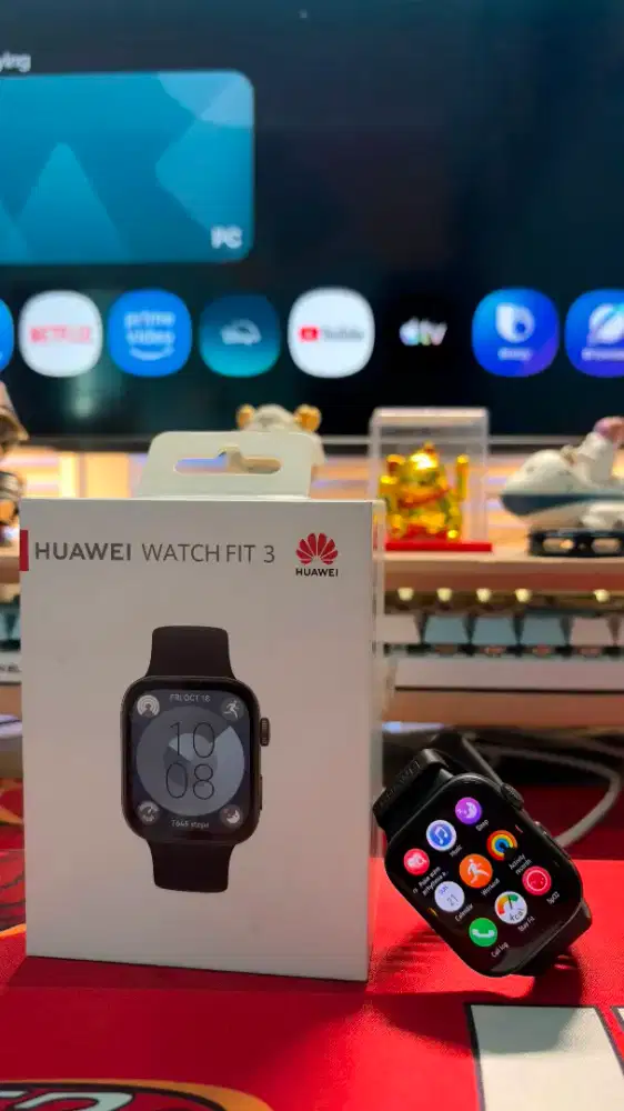 Jual Huawei Watch Fit 3 Second Like New Fullset Lengkap