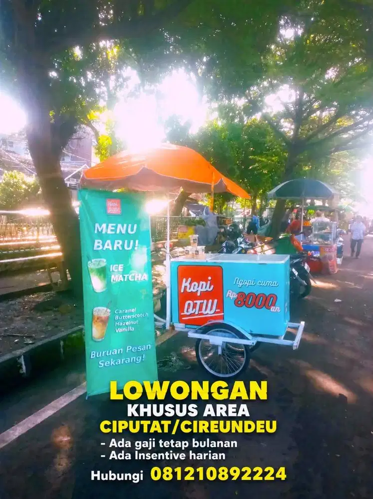 Lowongan Pedagang Kopi Gerobak