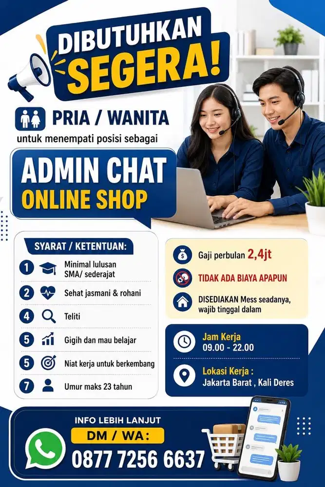 Admin online shop