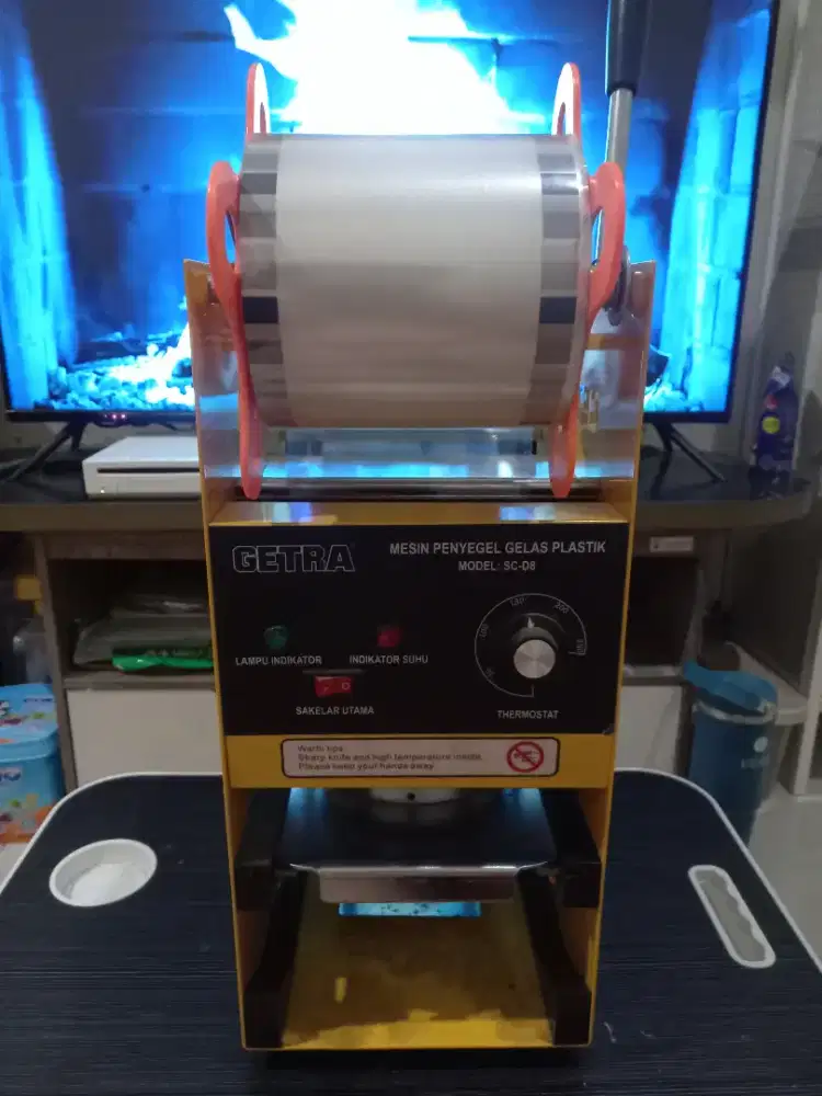 Cup Sealer GETRA SC-D8 Original Normal + Bonus Plastik Sealer