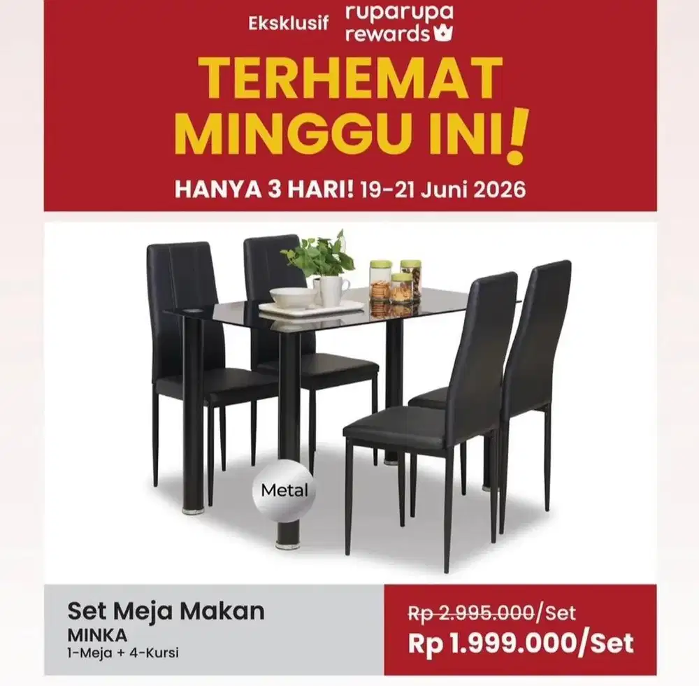 Minka meja makan