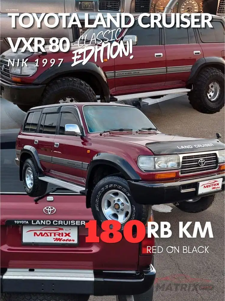 TOYOTA LANDCRUISER VXR 80 1997! antik ! Landcruiser vxr! Vxr80