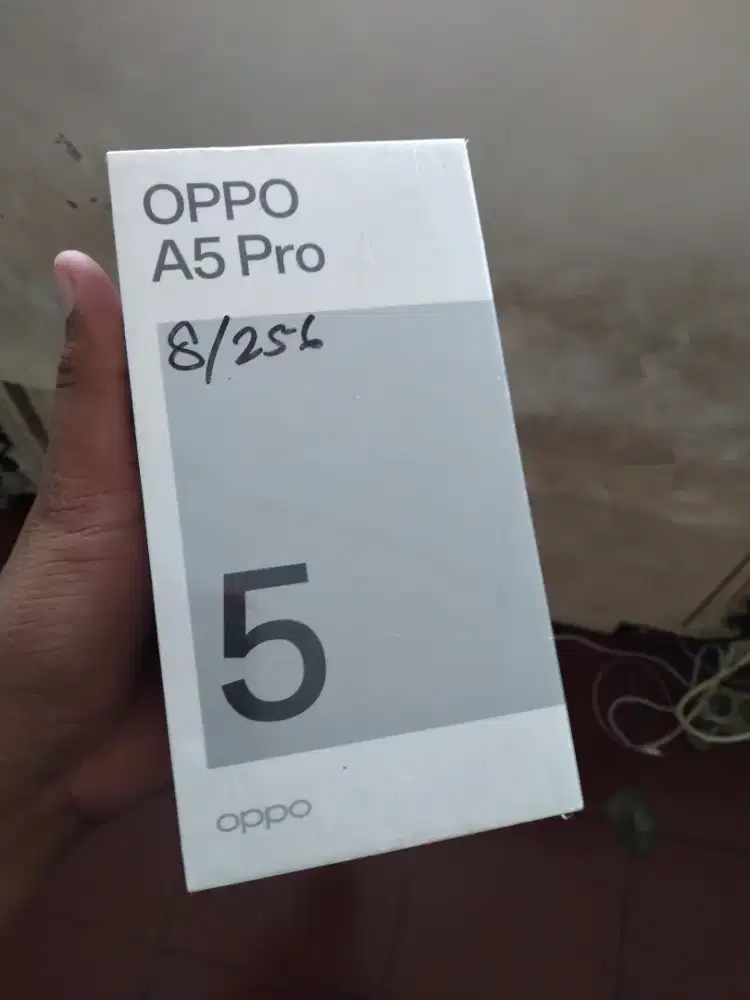 New oppo a5 pro ram8/256 garansi resmi 1 tahun