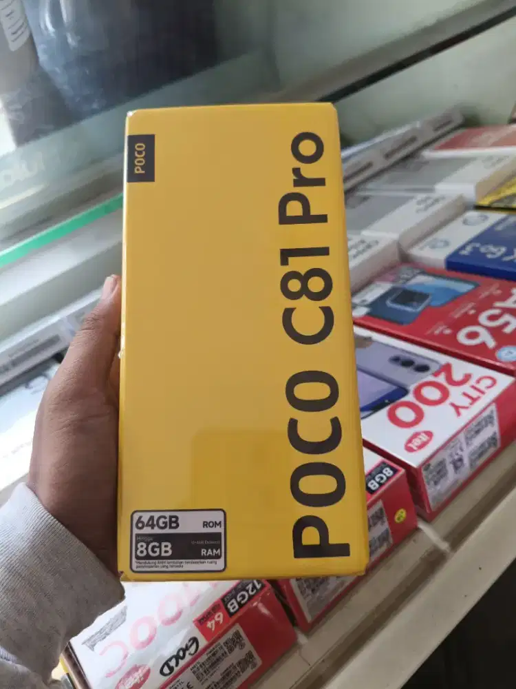 new poco c81 pro 4/64 garansi resmi
