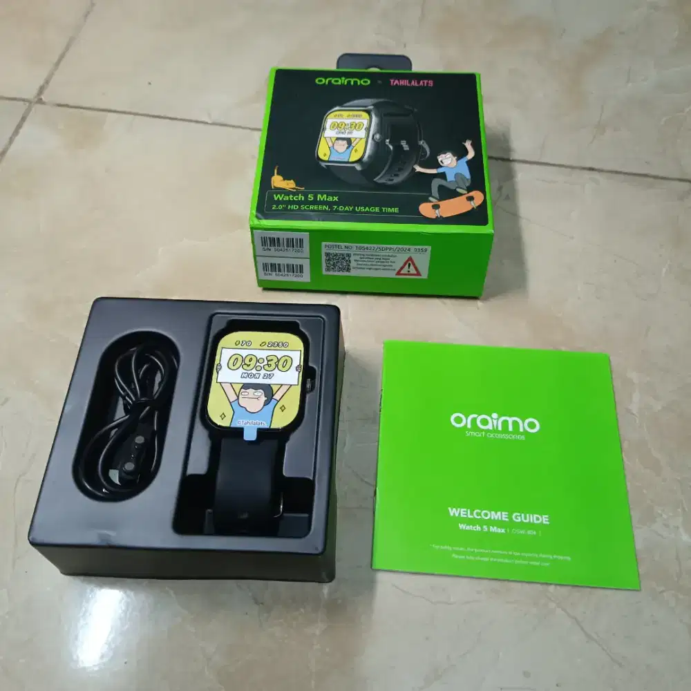 Jam Tangan Smartwatch Oraimo x Tahilalats