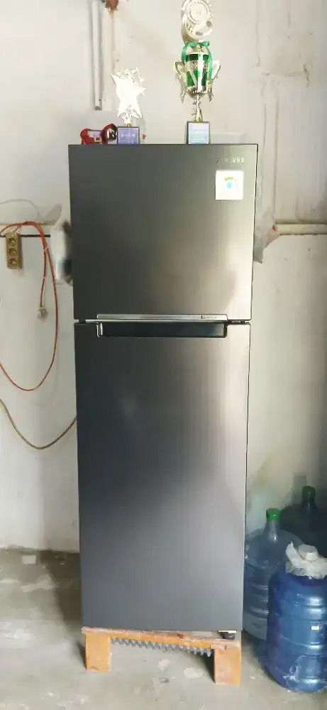 Jual kulkas samsung 2 pintu jumbo inverter 256 liter