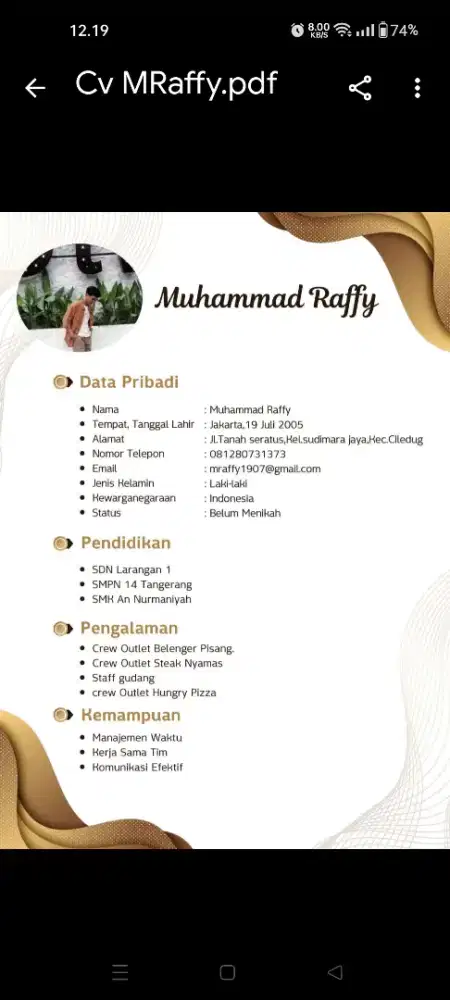 info loker nya daerah blok m