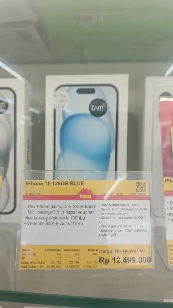 IPHONE 15 GARANSI RESMI