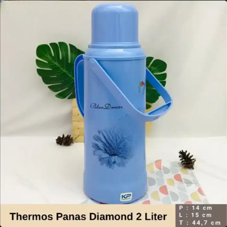 Thermos Panas Diamond 2 Liter