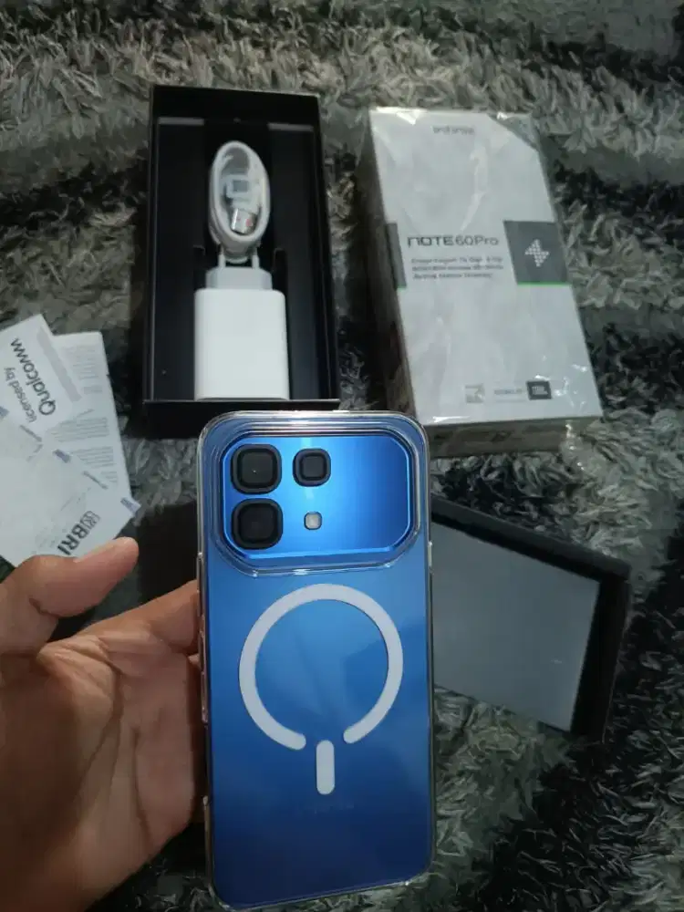 Infinix note 60pro 5g ram 12/256 mulus no minus