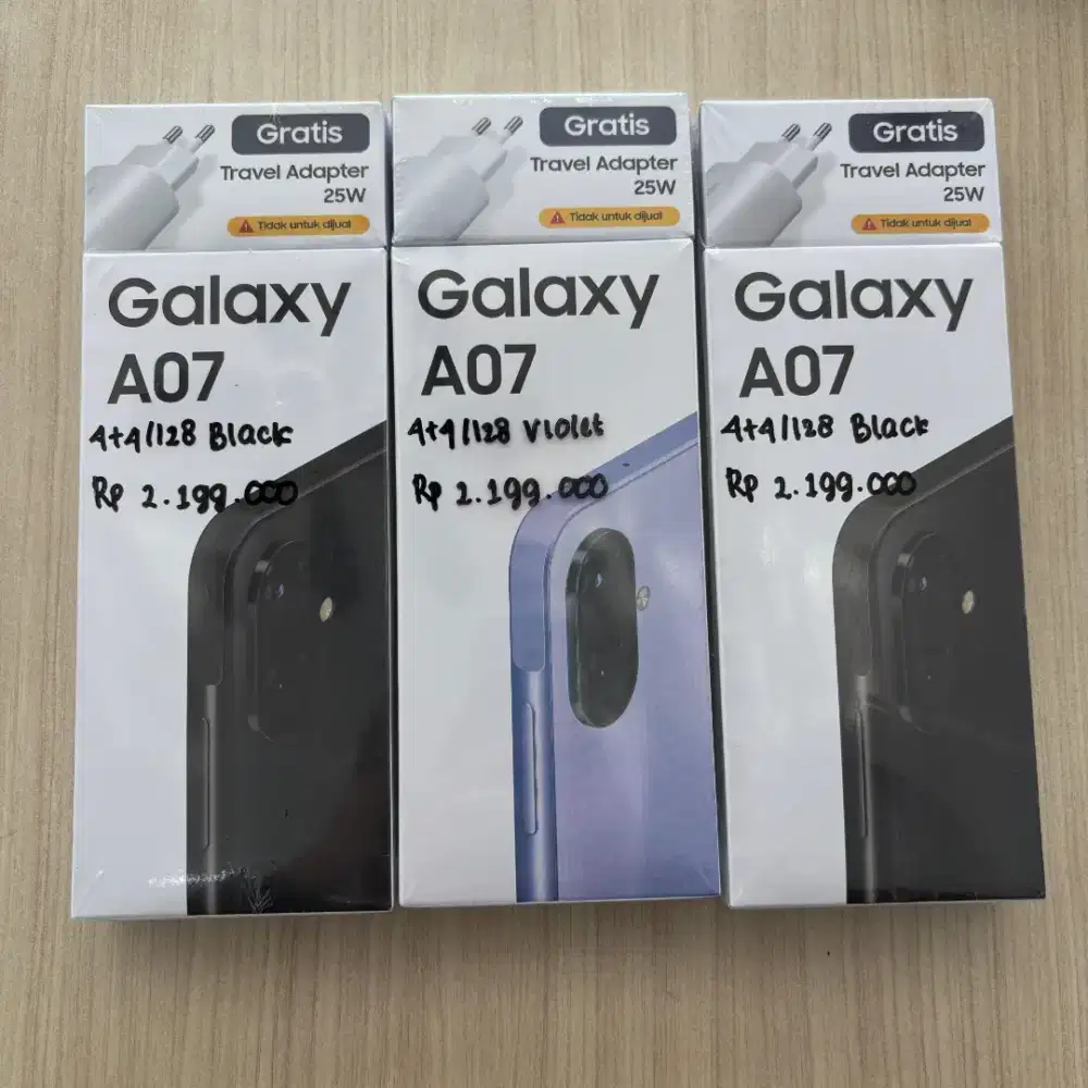 samsung galaxy A07 harga terjangkau bisa cash & kredit