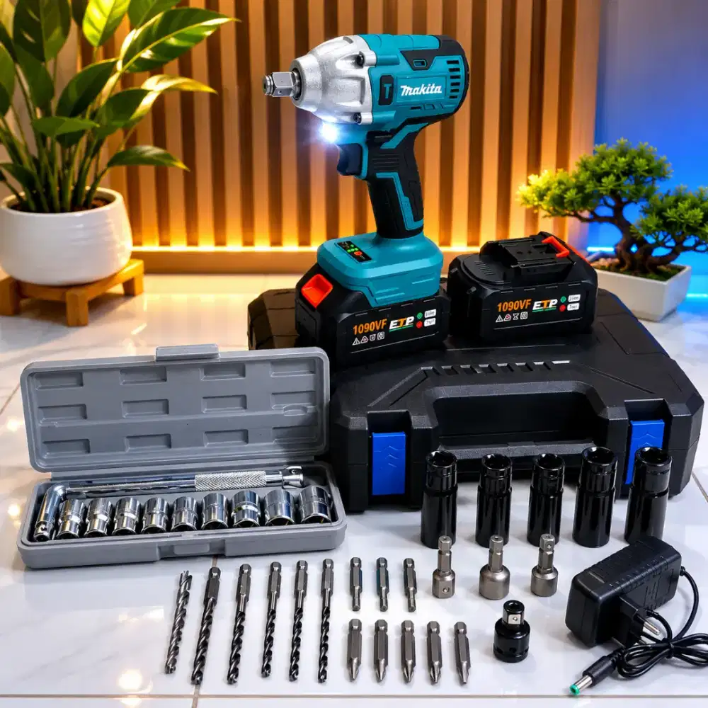 Impact dan bor MAKITA