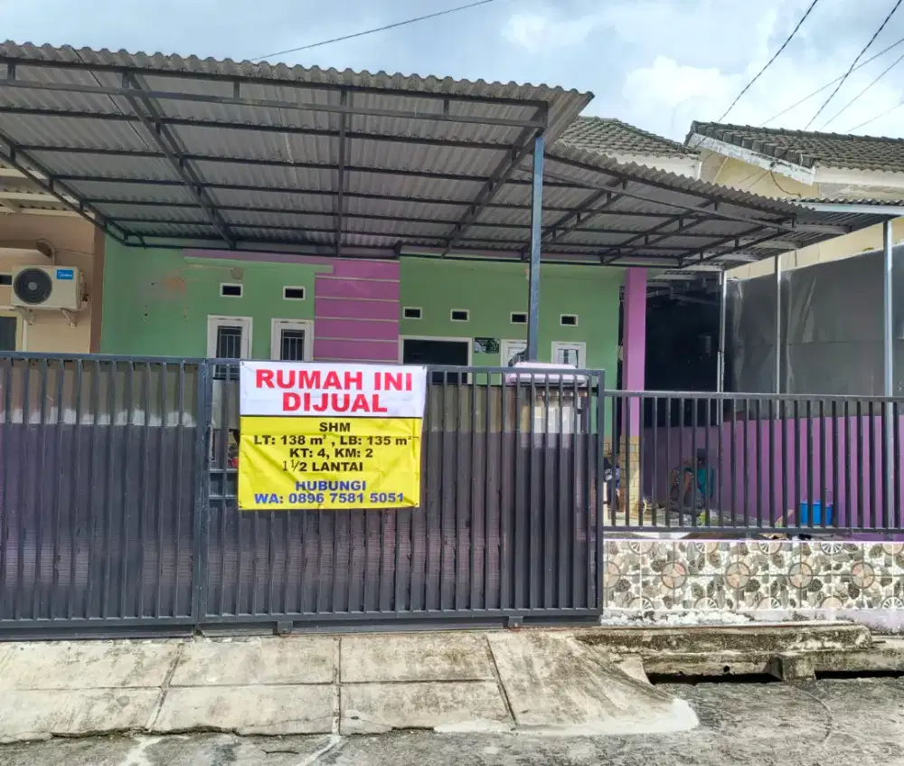 Rumah Di Sukajaya Sukarami