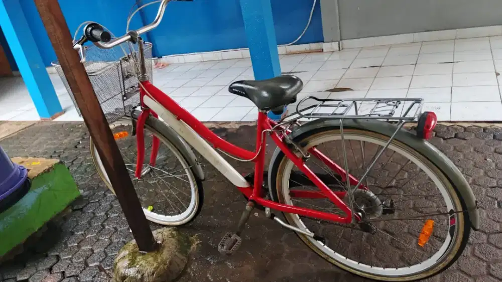Sepeda keranjang Mulus tinggal Gowes