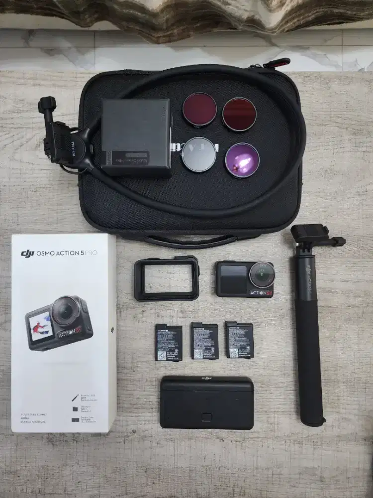 DJI Osmo Action 5 Pro - Adventure Combo mulus fullset