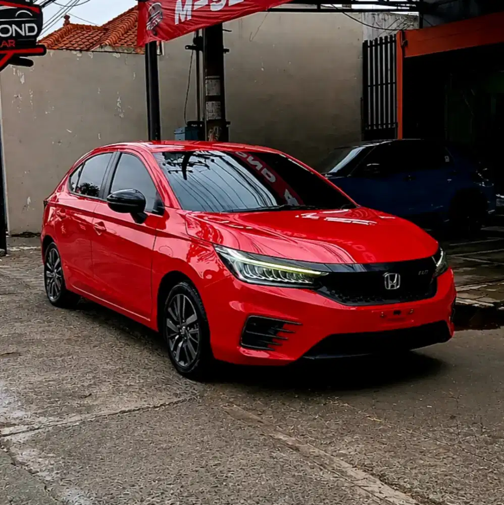 Kredit Bunga KUR Honda City Hatchback RS 1.5 CVT 2022/2023 Merah #citi