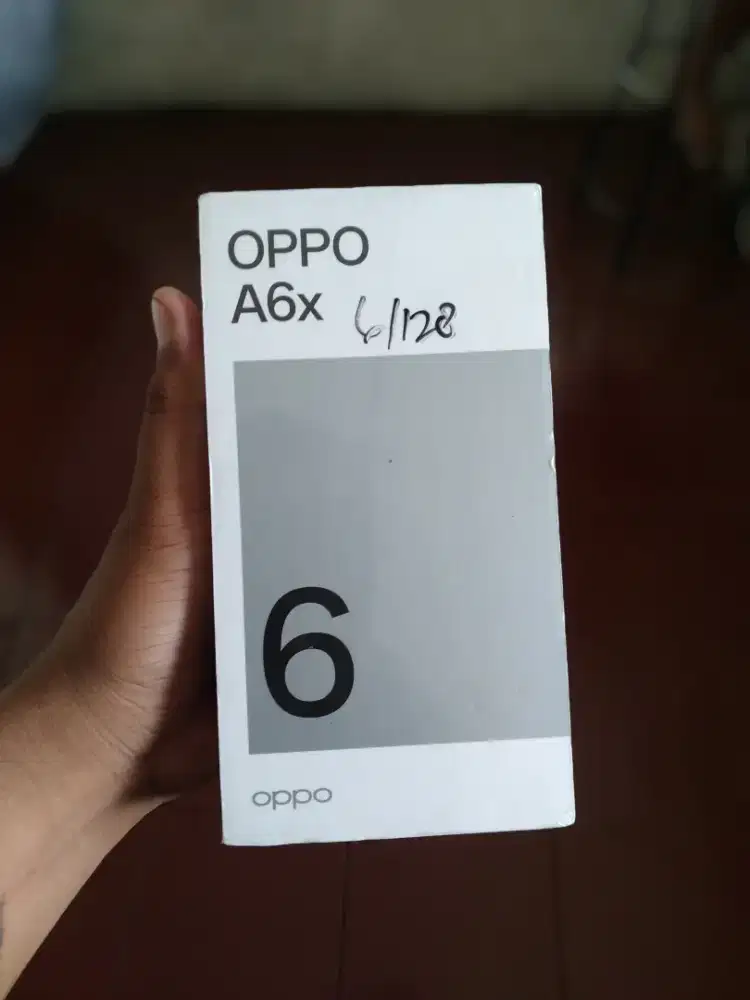 New oppo a6x ram6/128 garansi resmi 1 tahun