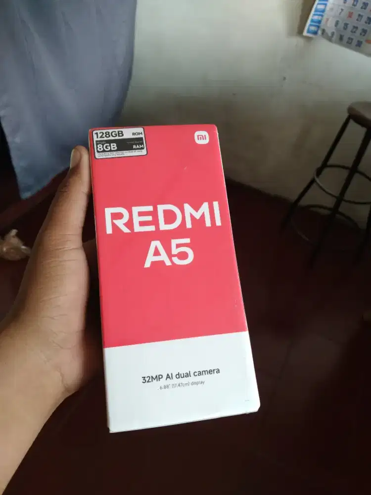 New redmi a5 4/128 garansi resmi 1 tahun