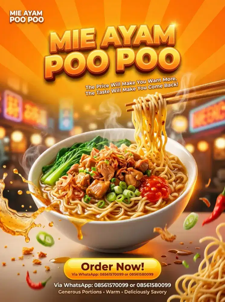 Di Butuhkan Jaga Mie Ayam