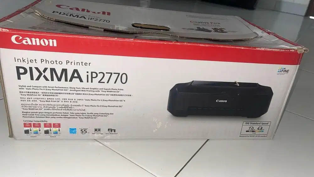 PRINTER CANON IP2770 sekali pakai (testing)