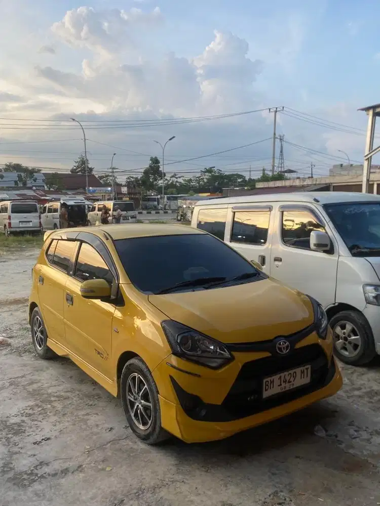 Di jual agya TRD 1.2 cc Tahun 2019