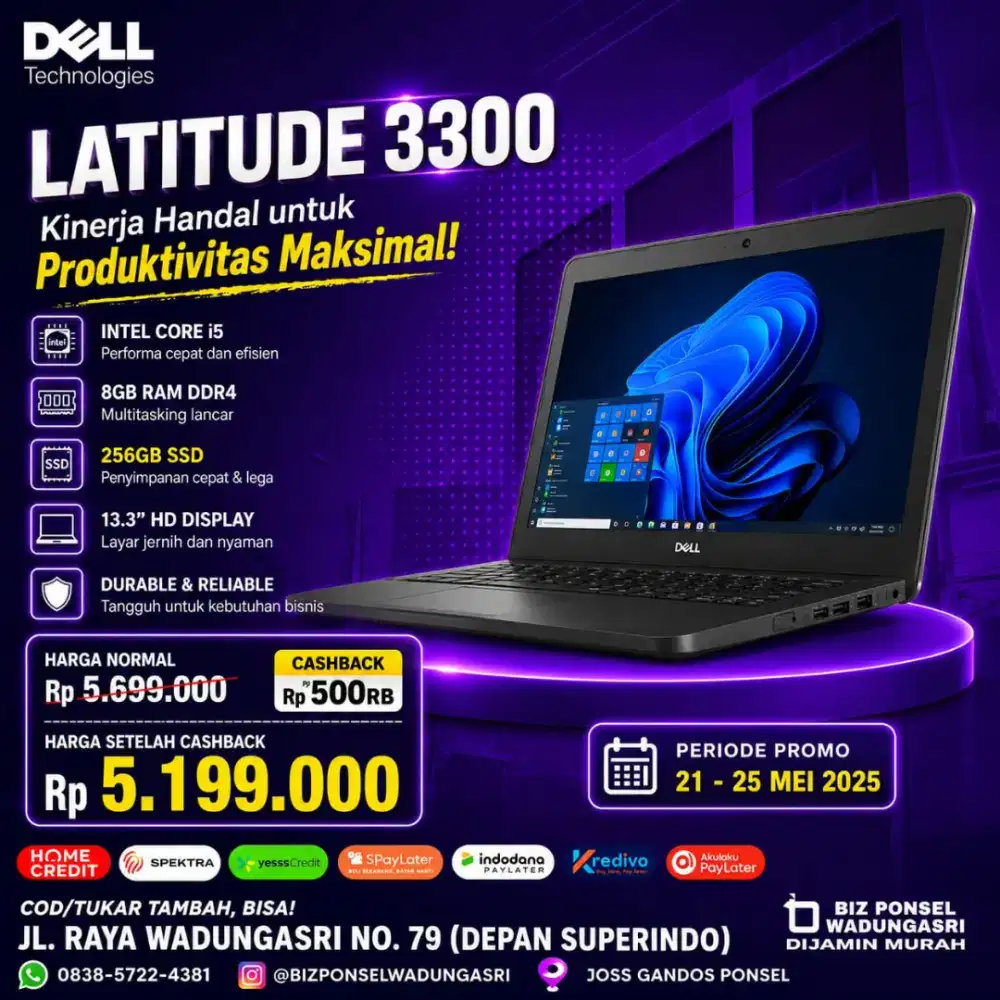Promo kredit laptop cuma ktp saja
