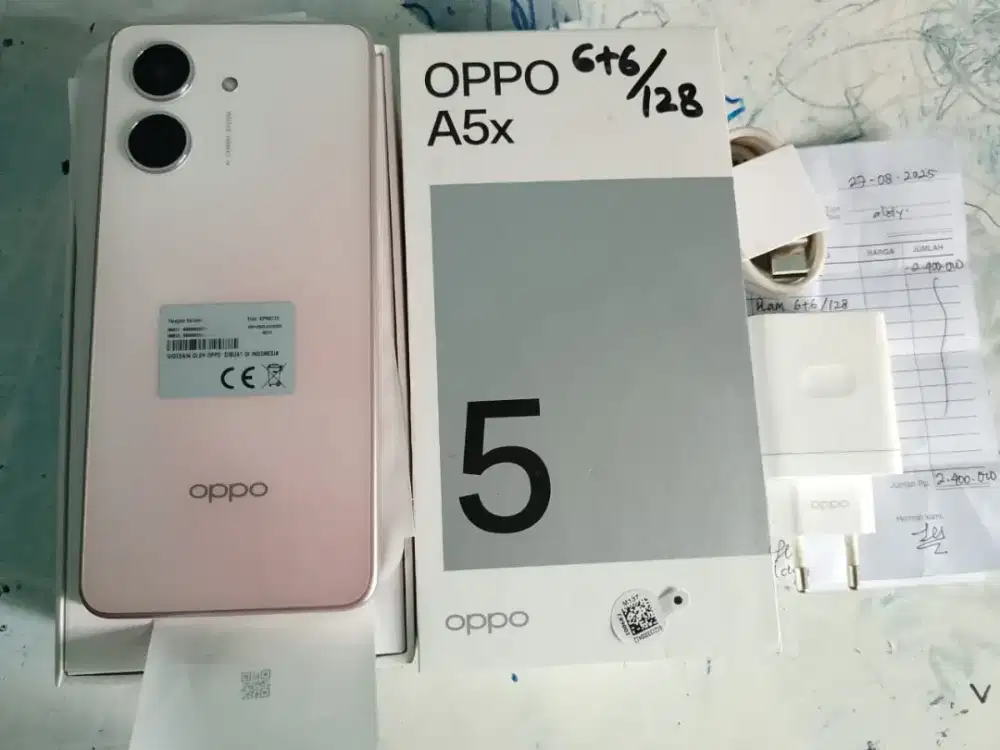 OPPO A5X RAM 6+6/128