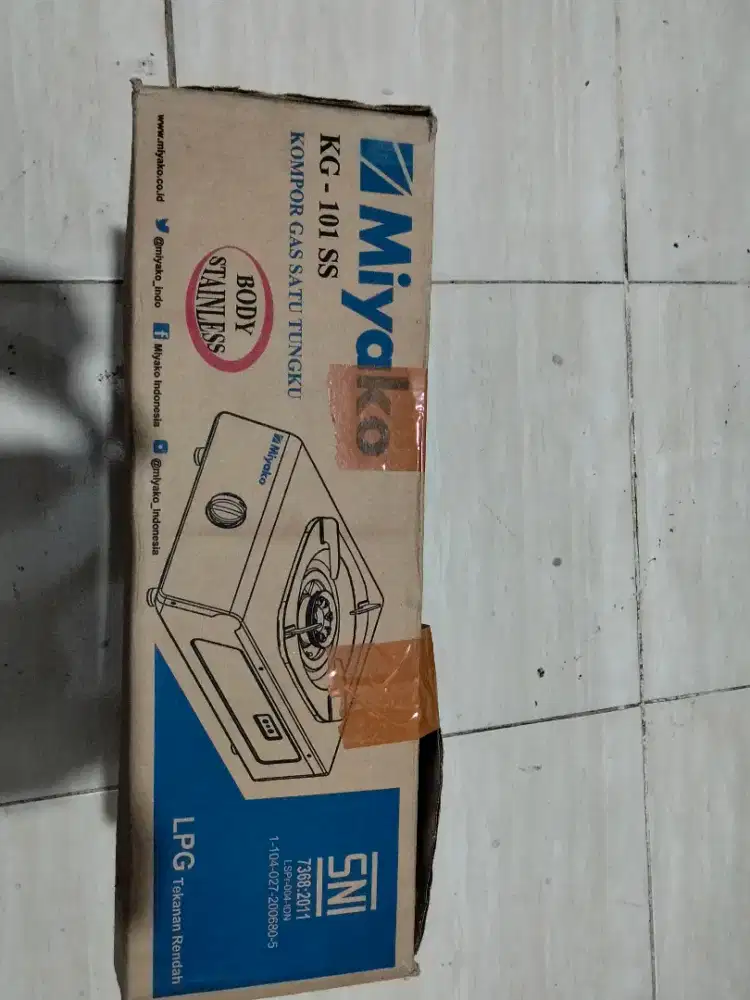 Kompor 1 tungku