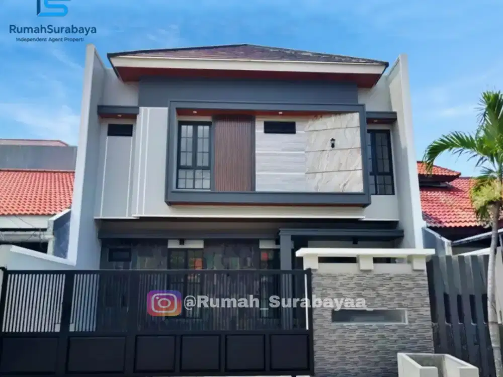 Rumah di Manyar Surabaya dekat Kertajaya, Wisma Mukti, Kampus, Rungkut
