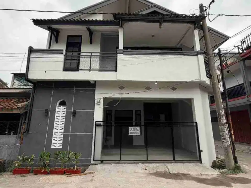 Rumah Murah 2 Lantai di Perumahan GBA 2 Cipagalo Bojongsoang Bandung Dekat Tol Buahbatu Luas Bangunan 170 harga 599 Juta