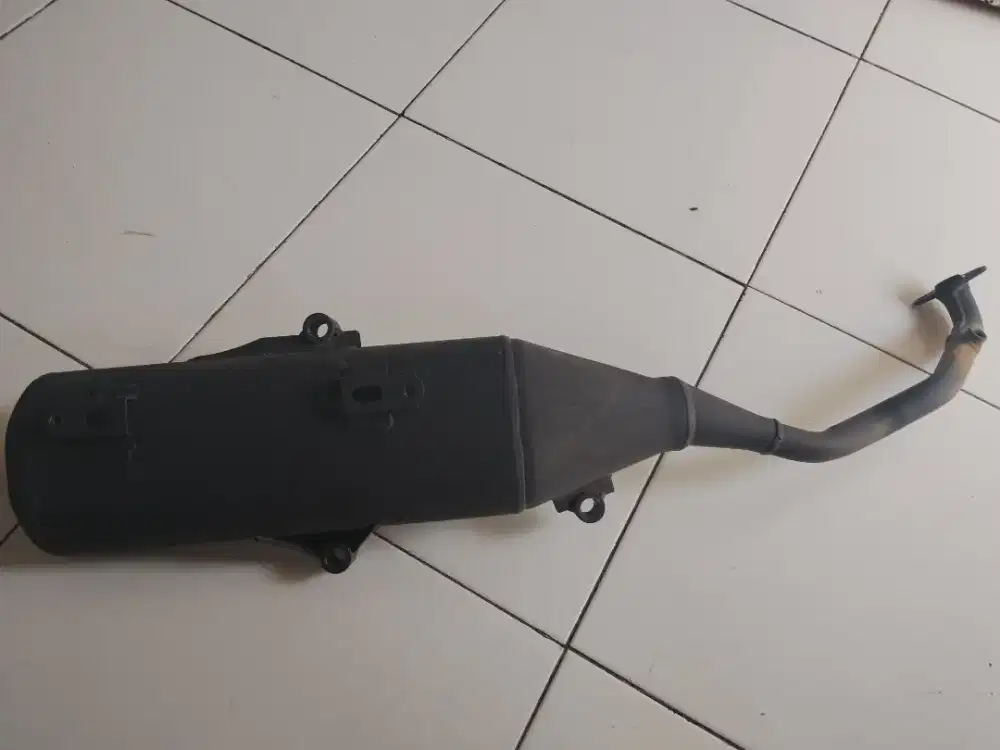Knalpot stylo ori, pemakaian baru sebulan