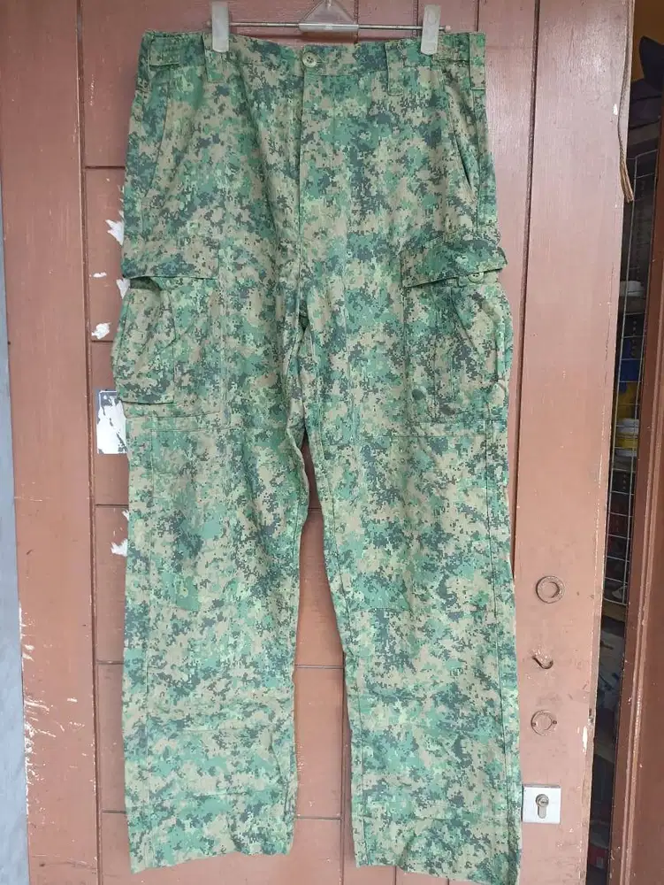 celana kargo cargo camo army loreng