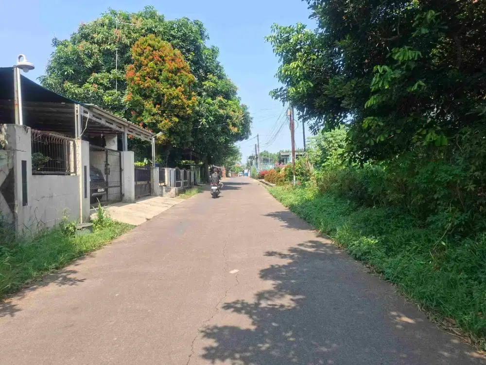 Dijual Cepat Tanah di Jomin Timur Cikampek. Cocok untuk dibangun Workshop, Yayasan dan Kontrakan.