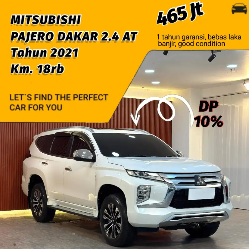 Mitsubisbi Pajero Sport Dakar 2.4 AT Tahun 2021