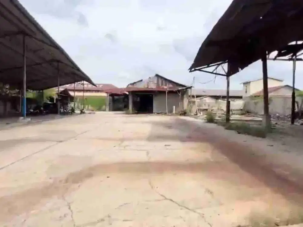 Jual Gudang Marunda 9200m², hitung tanah saja